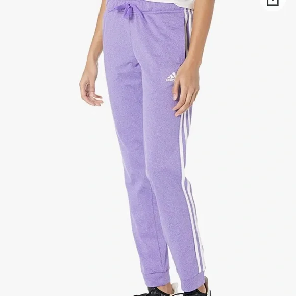 adidas, Pants & Jumpsuits, New Adidas Womens Warmup Tricot Regular  Tapered 3stripes Track Pants